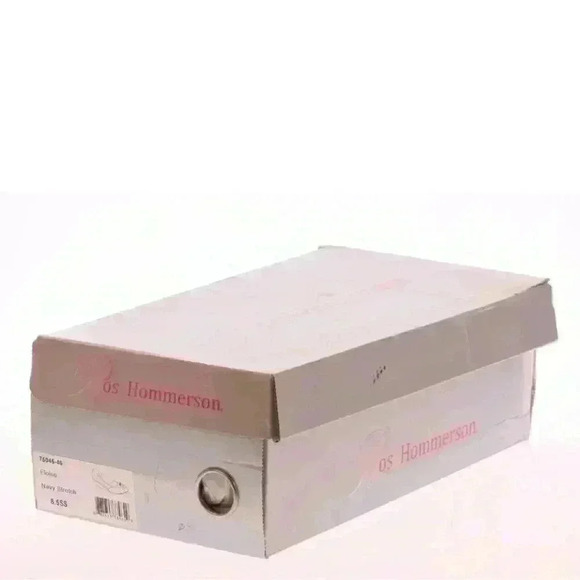 Ros Hommerson Eloise Navy Stretch Fabric Peep Toe Wedge Sz 8.5 Extra Narrow $121 - Picture 6 of 6